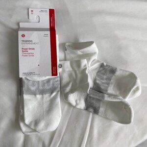 NEW Lululemon Women's Power Stride Ankle Socks *3 Pack